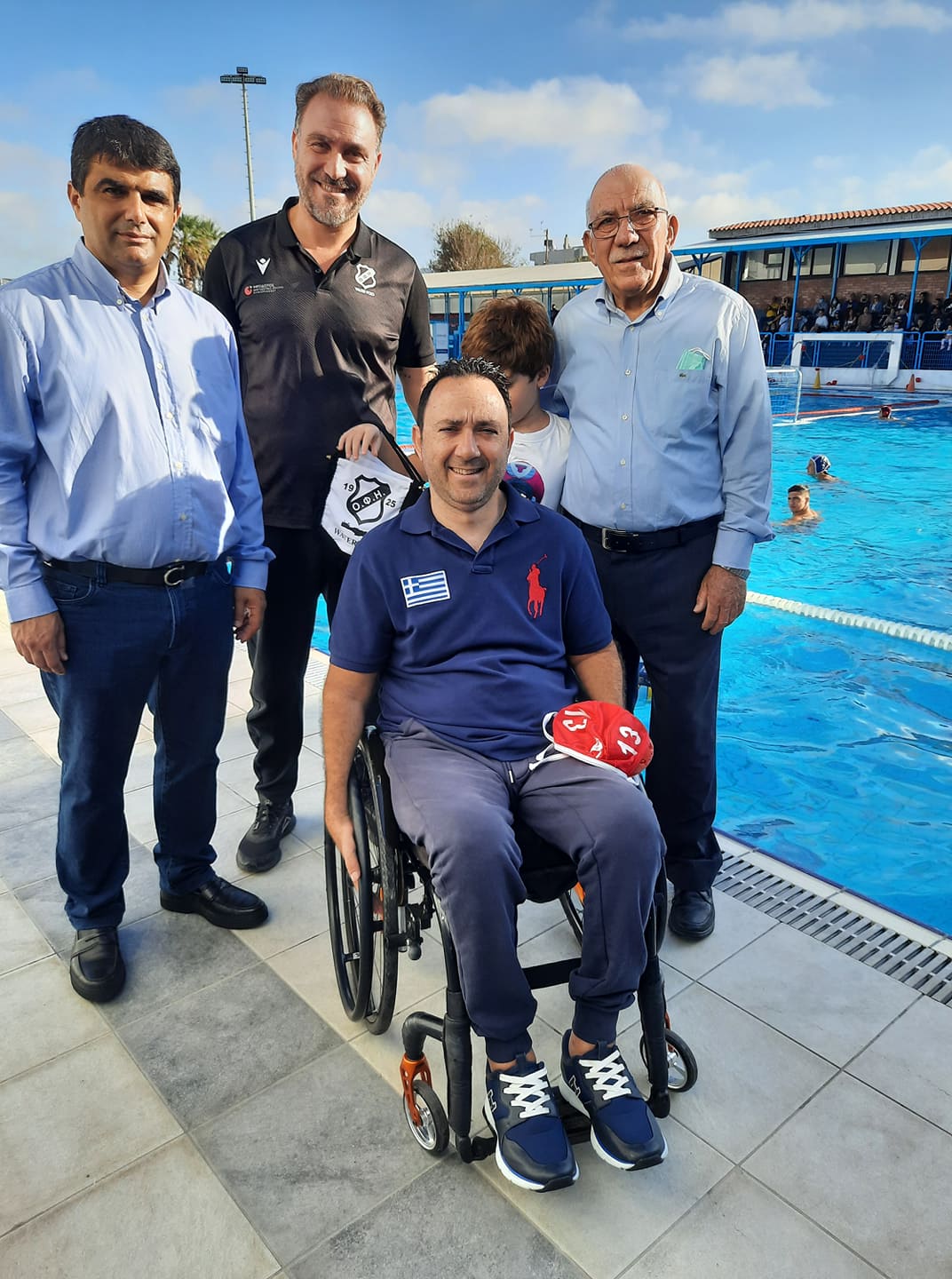 Δυνατά μηνύματα ανθρωπιάς και αθλητισμού στο κολυμβητήριο Ηρακλείου (ΦΩΤΟΓΡΑΦΙΕΣ)
