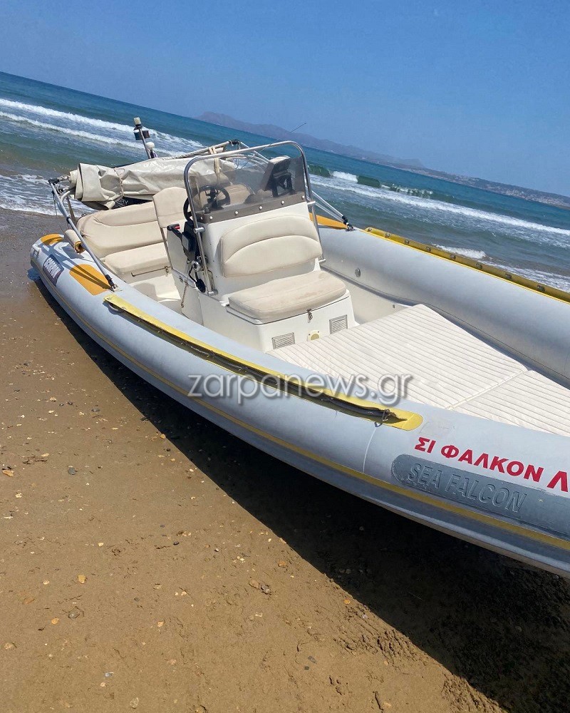 Απίστευτο ατύχημα στην Κρήτη: Ακυβέρνητο σκάφος σκόρπισε τρόμο στην ακτή (εικόνες)