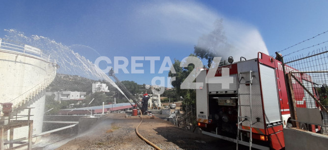 άσκηση της Πυροσβεστικής