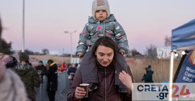 Ουκρανοί πρόσφυγες, πόλεμος, Ουκρανία, πρόσφυγες