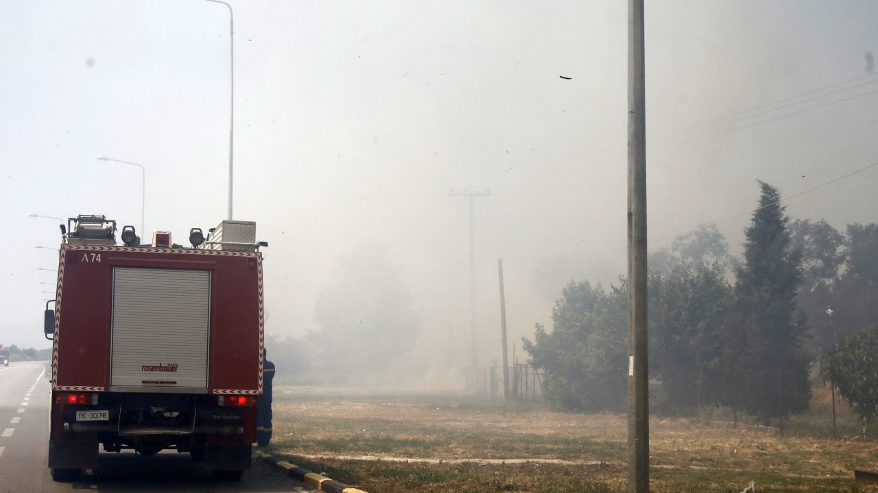 Ηράκλειο: Φωτιά στο Ζαρό του δήμου Φαιστού