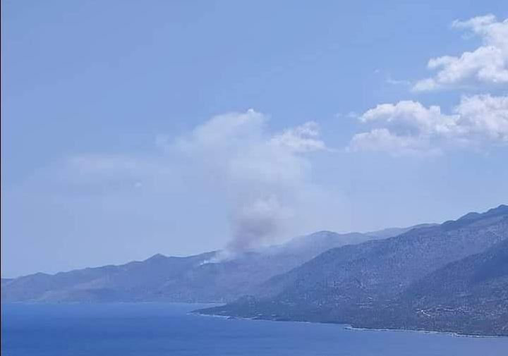 Φωτιά στη Μάνη