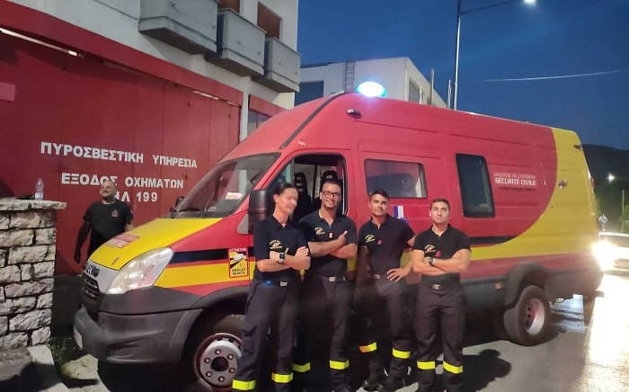 Γάλλοι πυροσβέστες