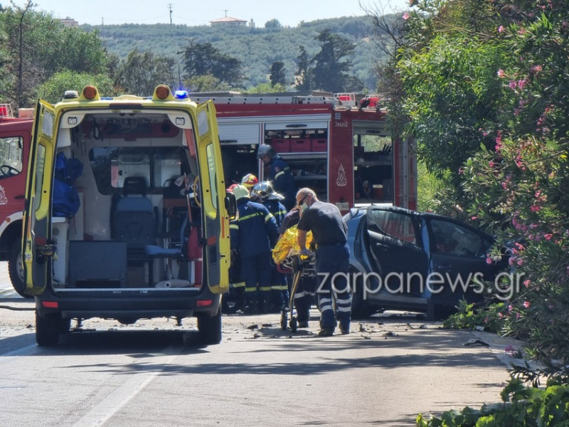 Τροχαίο στα Χανιά