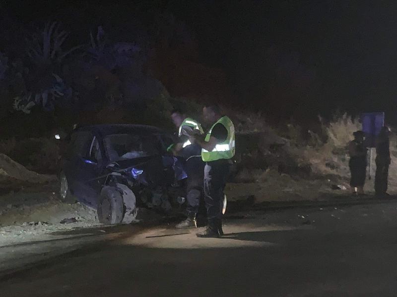 Κρήτη: Απίστευτο τροχαίο μετά από τρελή πορεία αυτοκινήτου – Δύο τραυματίες