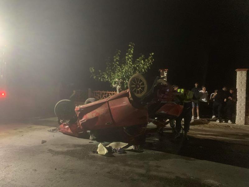 Κρήτη: Απίστευτο τροχαίο μετά από τρελή πορεία αυτοκινήτου – Δύο τραυματίες