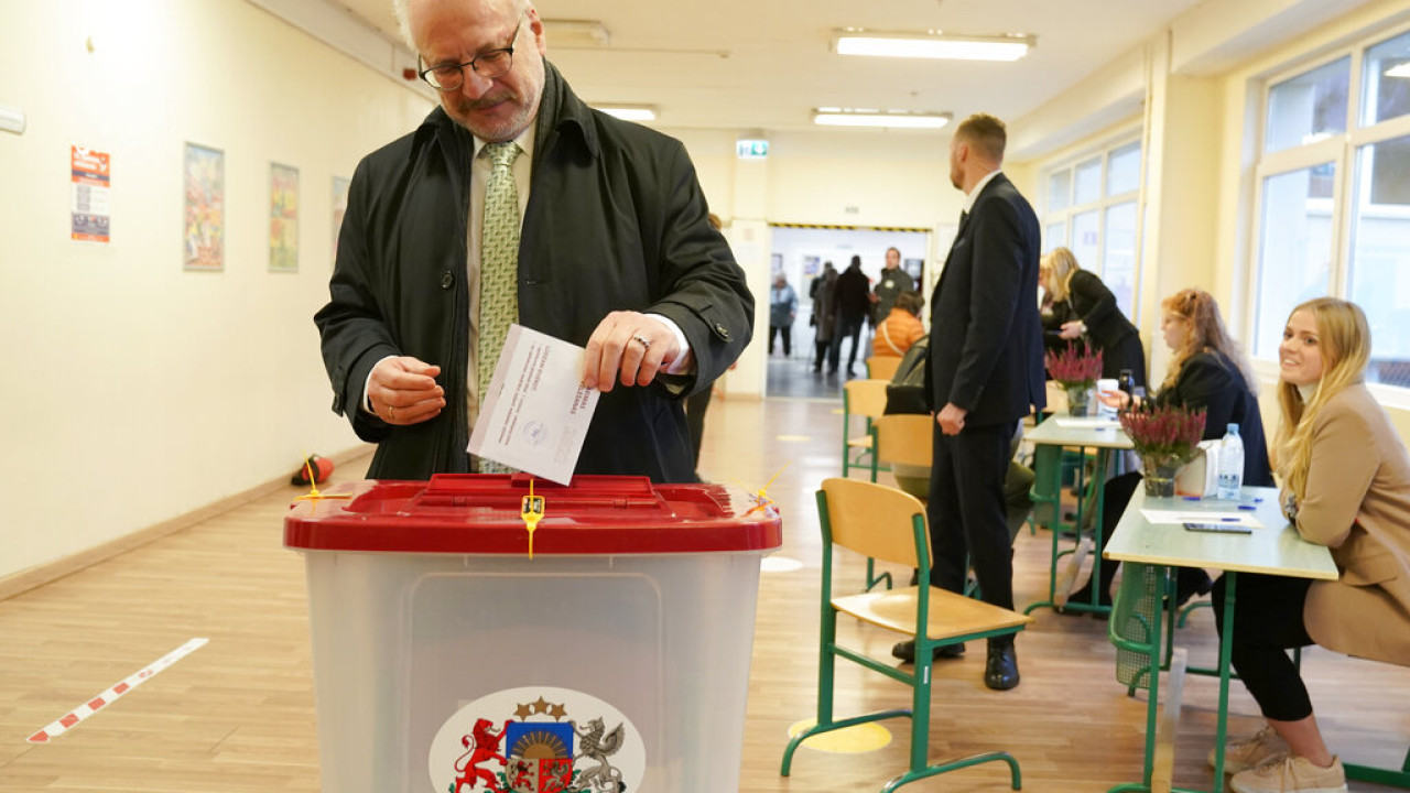 Λετονία: Το κόμμα Νέα Ενότητα, νικητής των βουλευτικών εκλογών, σύμφωνα με τα exit poll