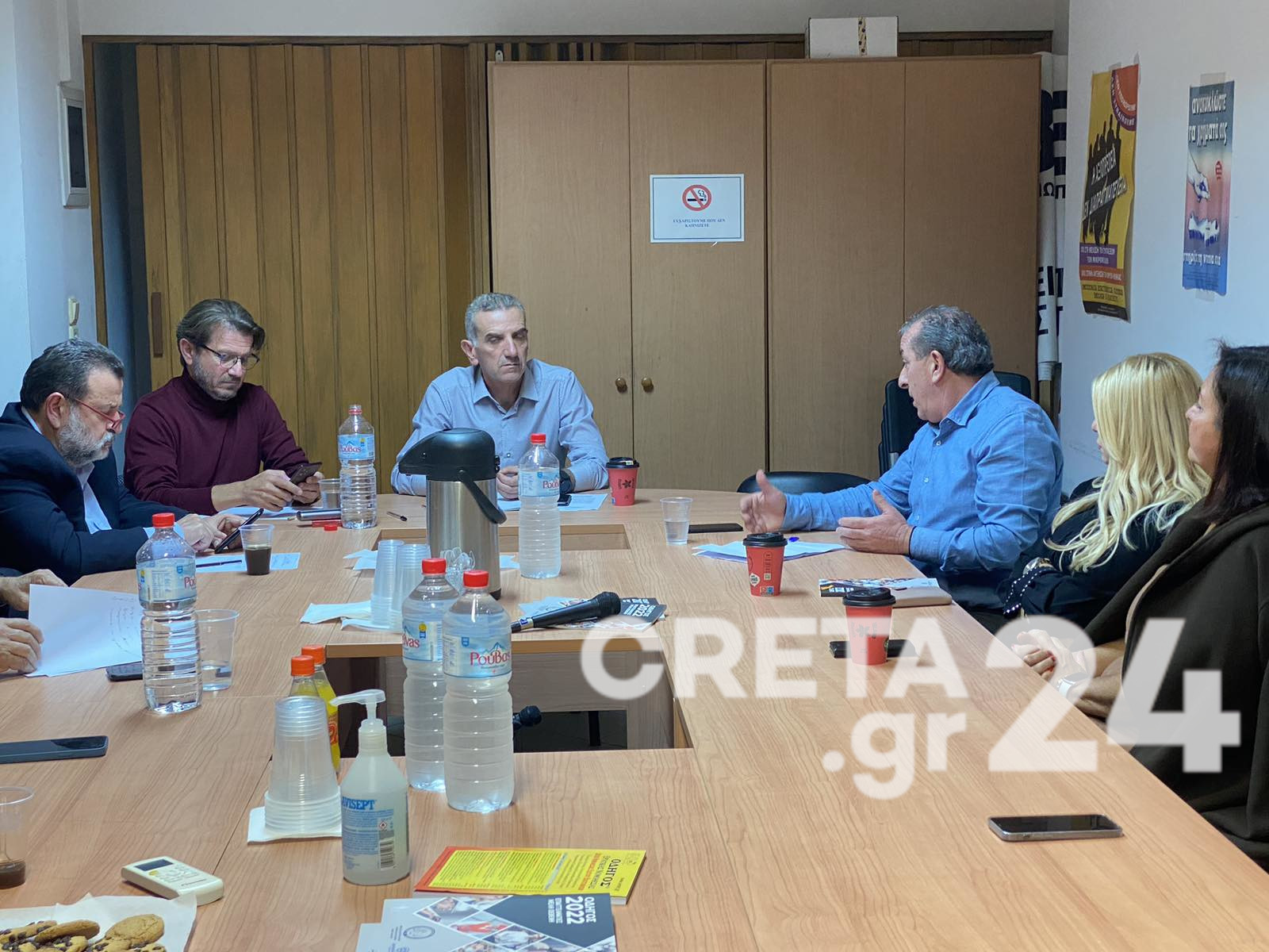 Σε σύσκεψη με τους βουλευτές του Ηρακλείου η ΟΕΒΕΝΗ