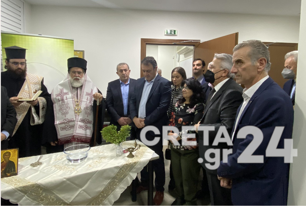 Εγκαινιάστηκαν τα γραφεία του Παραρτήματος Κρήτης του ΙΝΕ/ΓΣΕΕ