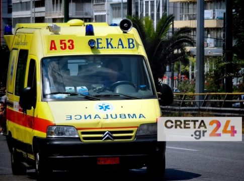 Εσπευσμένα στο Ηράκλειο από τη Σαντορίνη άνδρας μετά από πτώση