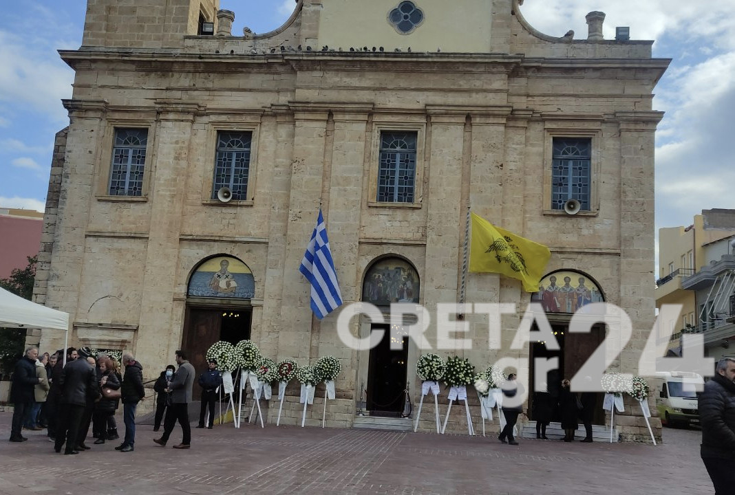 Η Κρήτη αποχαιρετά τον Μανούσο Βολουδάκη