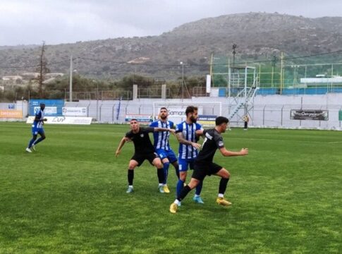 Super League 2: Ισόπαλο το κρητικό ντέρμπι – Μοιρασιά σε Ηλιούπολη και Αιγάλεω