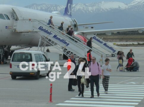 Πρεμιέρα για την τουριστική σεζόν και στα Χανιά – Από το Όσλο η πρώτη πτήση τσάρτερ