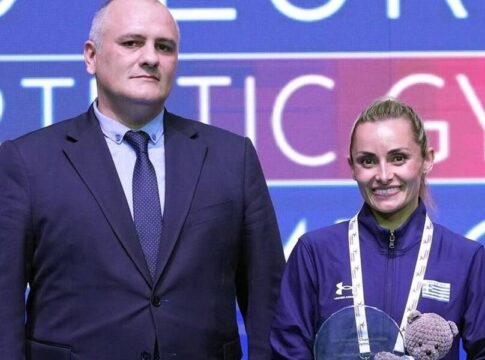 Βασιλική Μιλλούση: Βραβεύτηκε ως αθλήτρια-σύμβολο της γυμναστικής
