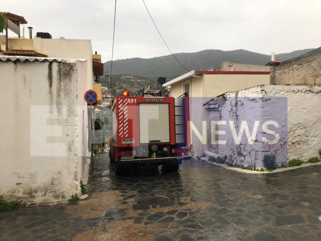 Ηράκλειο: Φωτιά απο δυσλειτουργία φιάλης υγραερίου σε μονοκατοικία στον Πύργο Καλού Χωριού Λασιθίου