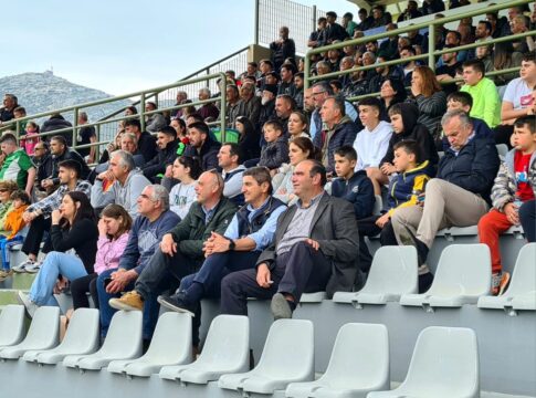 Τα συγχαρητήρια του Λευτέρη Αυγενάκη στον πρωταθλητή της Γ’ Εθνικής, Γιούχτα
