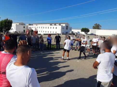 Φιλικός ποδοσφαιρικός αγώνας στο Αγροτικό Κατάστημα Κράτησης Αγυιάς Χανίων για την Παγκόσμια Ημέρα κατά των Ναρκωτικών