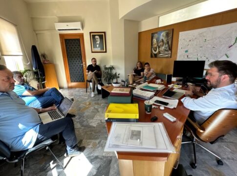 Συνάντηση εργασίας Μποκέα με στελέχη της Οργανωτικής Επιτροπής των 3ων Παράκτιων Μεσογειακών Αγώνων «Ηράκλειο 2023»