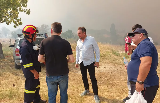 Δήμαρχος Αλεξανδρούπολης: Χωρίς εναέρια μπορεί να χαθεί ο έλεγχος της φωτιάς | ΣΚΑΪ