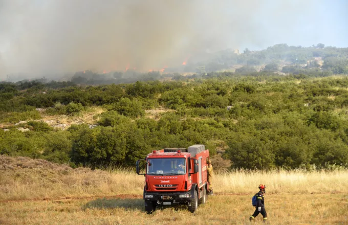 Υπό έλεγχο φωτιά στη Μαυροράχη Λαγκαδά