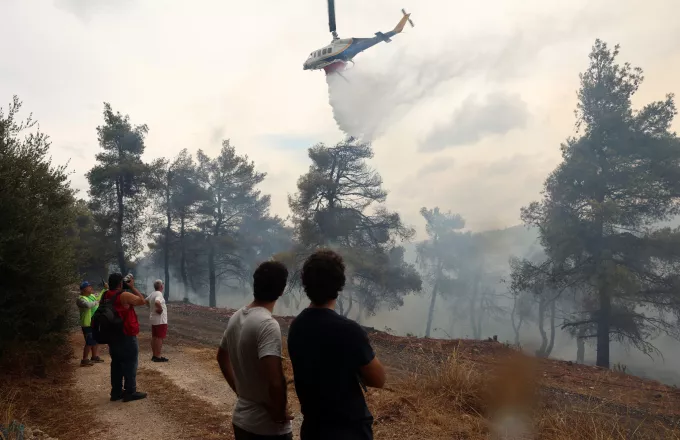Φωτιά στη Σταματα