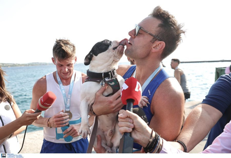 Στέφανος Κασσελάκης: Έτρεξε στο «Spetses mini Marathon»