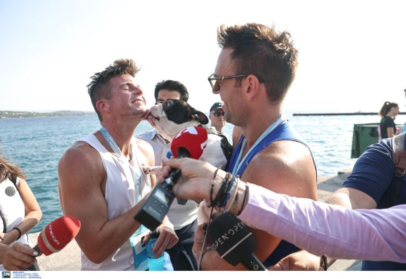 Στέφανος Κασσελάκης: Έτρεξε στο «Spetses mini Marathon»