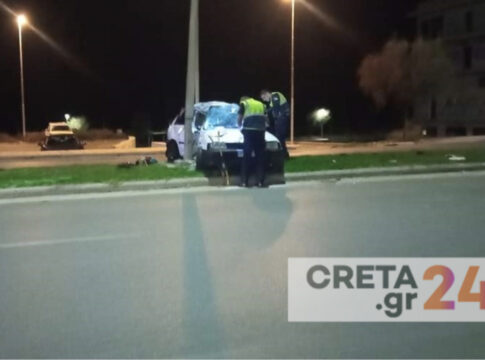Ηράκλειο: «Μάχη» για τη ζωή του δίνει ο 17χρονος μετά το τροχαίο