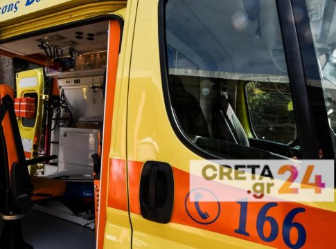 Ηράκλειο: Σοβαρό τροχαίο σε κεντρική λεωφόρο – Δικυκλιστής «σφηνώθηκε» κάτω από αυτοκίνητο