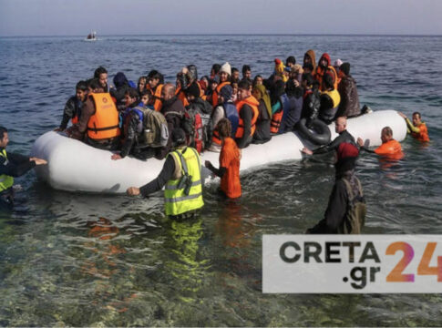 Ηράκλειο: Βάρκα με 32 μετανάστες εντοπίστηκε νότια του Ηρακλείου