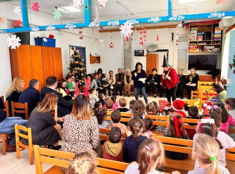 Τους Παιδικούς Σταθμούς σε Πολύδροσο και Γάζι επισκέφτηκε ο Δήμαρχος Μαλεβιζίου Μεν. Μποκέας