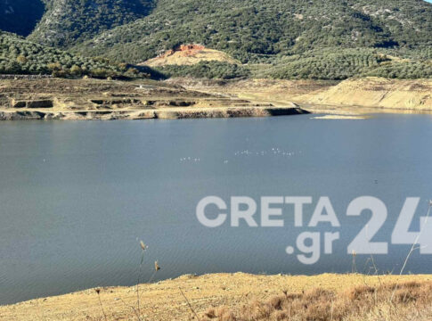 Αδειάζει το Φράγμα Αποσελέμη – Από την καθημερινή, στην εβδομαδιαία παροχή νερού τον Μάρτιο