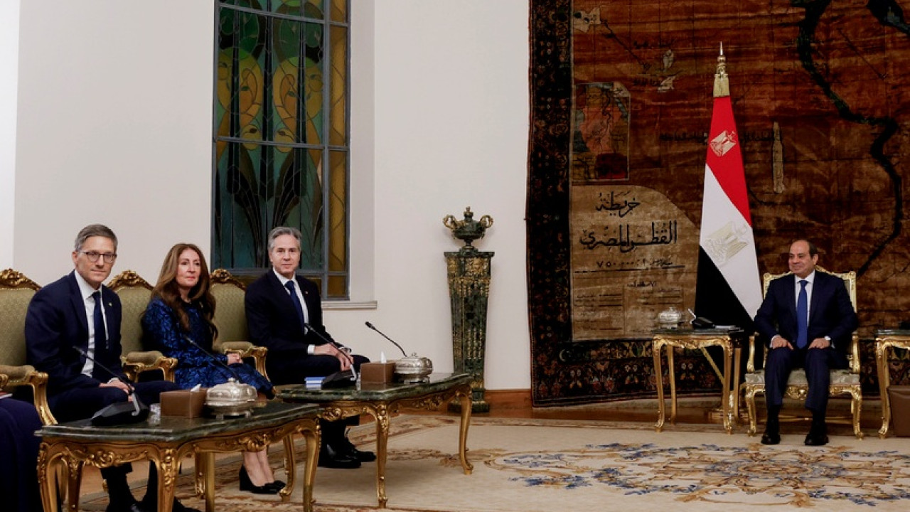 Αίγυπτος: Στο Κάιρο ο Άντονι Μπλίνκεν - Συνάντηση με τον Αμπντέλ Φάταχ αλ Σίσι