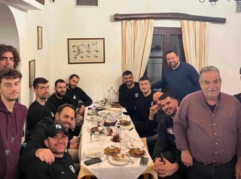 Έκοψε την Πρωτοχρονιάτικη πίτα το μπάσκετ του ΟΦΗ