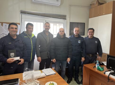 Ένωση Αστυνομικών Ηρακλείου: Επίσκεψη του Διοικητικού Συμβουλίου στις υπηρεσίες του νομού για την κοπή πίτας