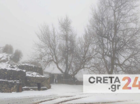 Επιδείνωση του καιρού σε δύο δόσεις – Έρχονται χιονοπτώσεις και στα ημιορεινά της Κρήτης