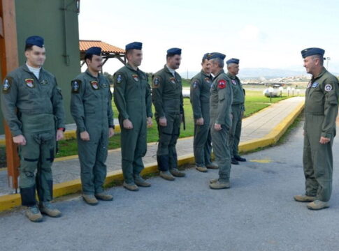 Επίσκεψη Αρχηγού Τακτικής Αεροπορίας στην 133 Σμηναρχία Μάχης στο Καστέλι