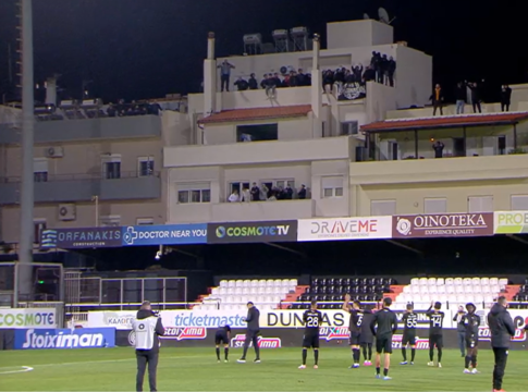 Η αποθέωση από τις ταράτσες και το ευχαριστώ… (Video)