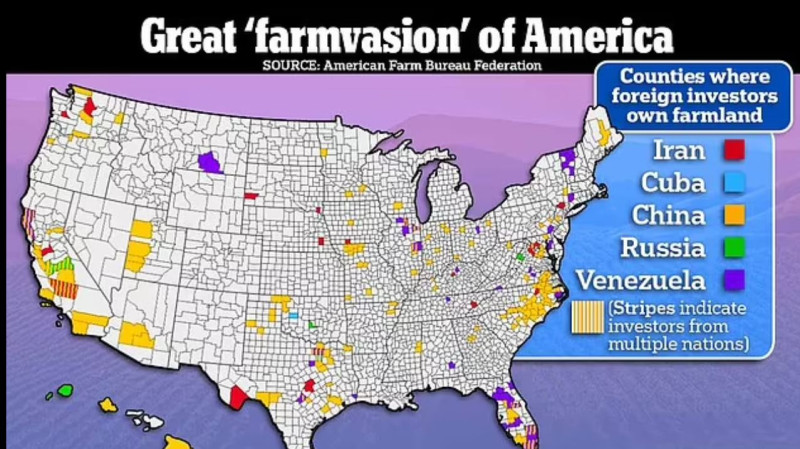 ΗΠΑ: Επενδυτές από αντίπαλες χώρες αγοράζουν εκατομμύρια στρέμματα γης κοντά σε στρατιωτικές βάσεις