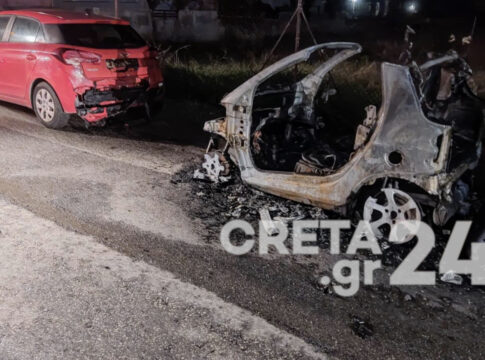 Ηράκλειο: 49χρονη συνελήφθη για εμπρησμό στο αυτοκίνητο του συντρόφου της