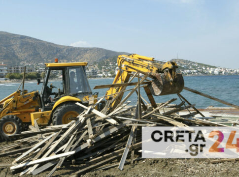 Κρήτη: Γιατί «πάγωσαν» οι κατεδαφίσεις αυθαιρέτων στον αιγιαλό
