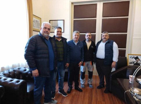 Με Αρναουτάκη – Καλογερή συναντήθηκε η διοίκηση της ΟΕΒΕΝΧ