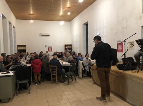 Με επιτυχία πραγματοποιήθηκε η εκδήλωση-συνεστίαση των Κομματικών Οργανώσεων Αποκορώνου και Σφακίων