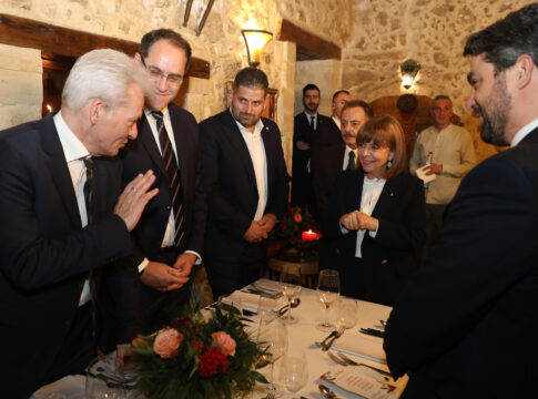 Με την Πρόεδρο της Δημοκρατίας ο Δήμαρχος Ηρακλείου Αλέξης Καλοκαιρινός