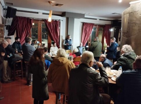 Ο Χάρης Μαμουλάκης κεντρικός ομιλητής στην κοπή πίτας της Ν.Ε. ΣΥΡΙΖΑ ΠΣ Λασιθίου και της Ο.Μ. Αγίου Νικολάου