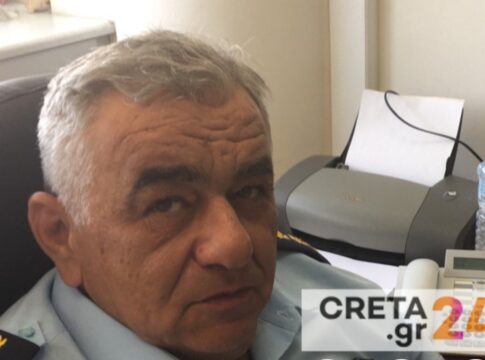 Ο Γιάννης Αμαργιαννιτάκης νέος Αστυνομικός Διευθυντής Ηρακλείου