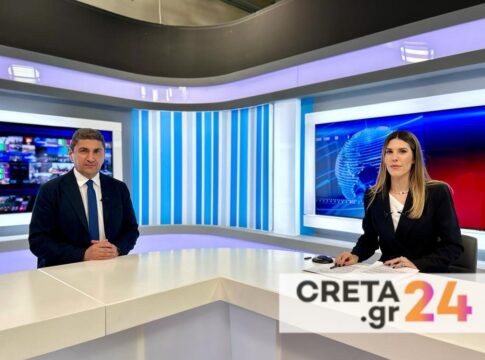 O Λ. Αυγενάκης στην Τηλεόραση CRETA: Χώρα ειρηνοποιός με ρυθμιστικό ρόλο στην περιοχή η Ελλάδα για τις ΗΠΑ