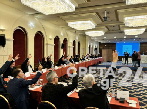 Ο Βαγγέλης Ζάχαρης νέος πρόεδρος του Περιφερειακού Συμβουλίου Κρήτης