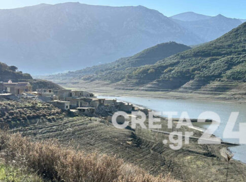 Οι αντίθετες εικόνες της Κρήτης στην επάρκεια νερού: Στο 12% το φράγμα Αποσελέμη – Στο 94,5% το Φράγμα Ποταμών