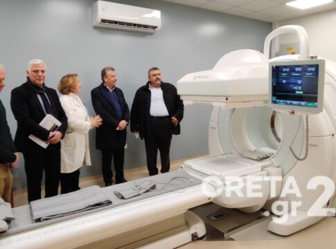 Στ. Αρναουτάκης: «Ενισχύουμε το νοσοκομείο Χανίων με σύγχρονα μηχανήματα. Το Υπουργείο Υγείας να στηρίξει τα νοσοκομεία μας με προσωπικό»